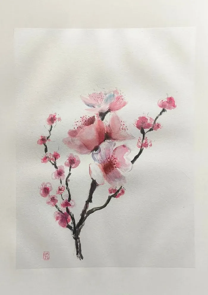 Cerisier en fleurs