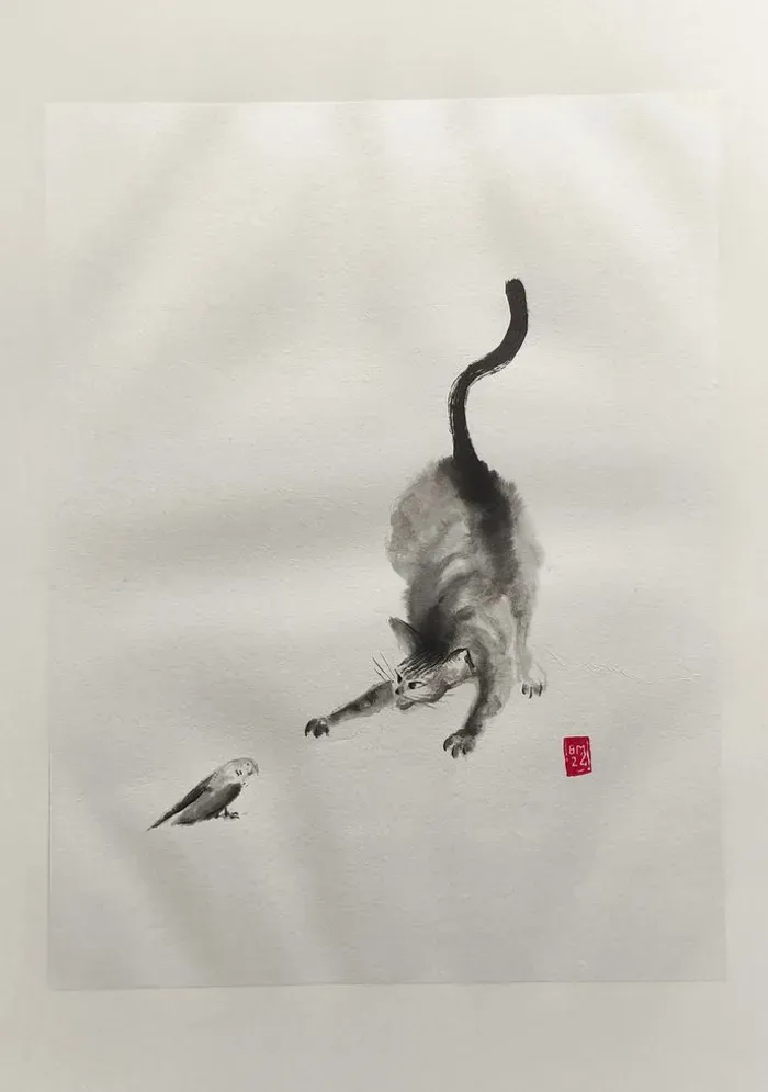 Chat à l’affût II