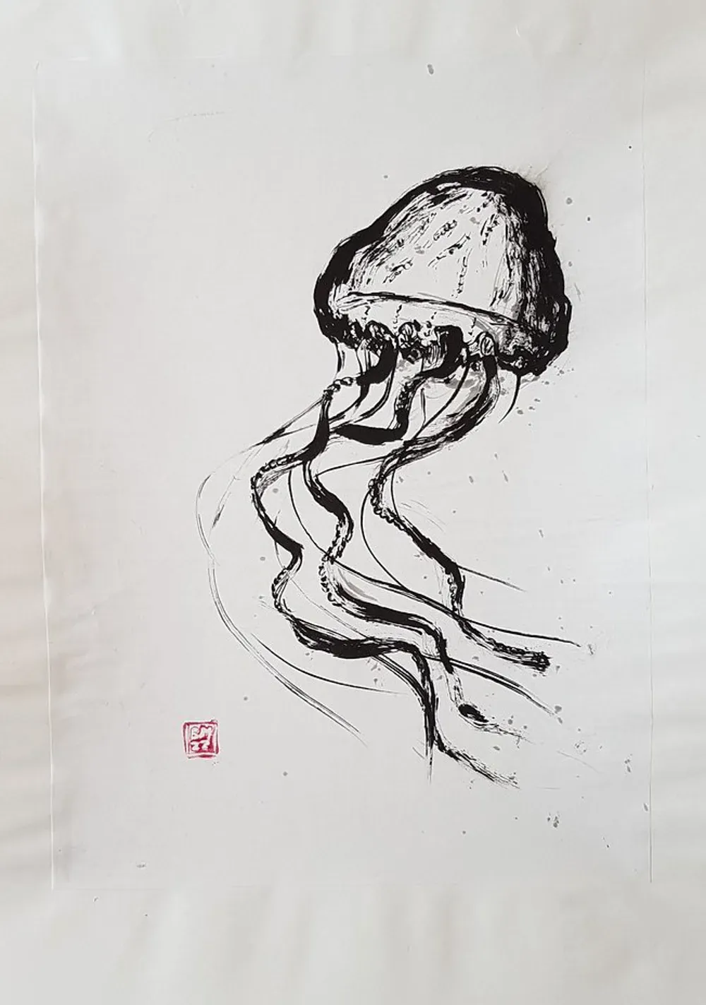 Dessin : Méduse II