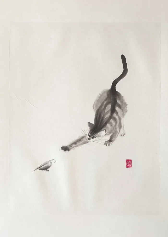 Chat à l’affût
